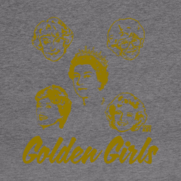 GOLDEN GIRLS by toddgoldmanart